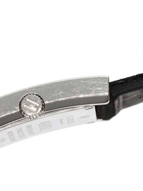 Gucci Square Face Watch SS Leather main image 8